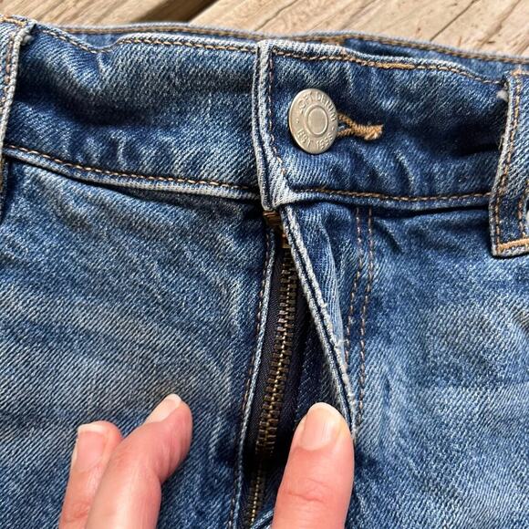 LOFT Women's Medium Wash Cut Off Jean Shorts Size 2 26" - Picture 5 of 9